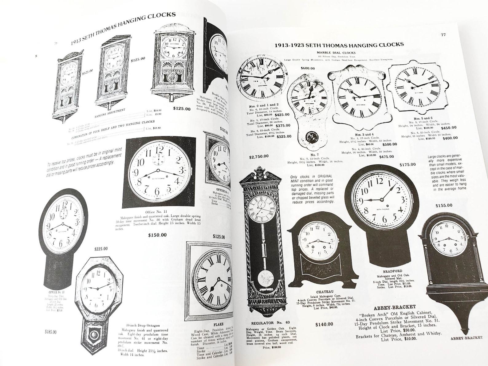 Seth Thomas Clocks & Movements A Guide to Identification and Etsy