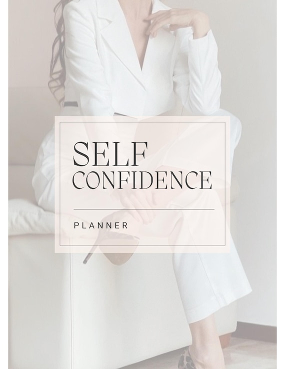Self-Confidence Planner | 30 Page Self-Esteem & Mindset Challenge for Women (Digital Download)