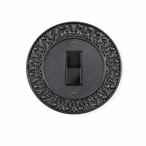 Oversized Victorian Rocker Light Switch Cover, Decorative Wall Plate