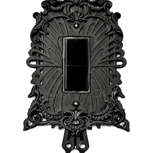 Gothic Carnival Glass Butterfly Light Switch Cover Vintage Castle Core Ephemera Butterfly Motif Frame Wall décor Unicorn Butterfly Outlet