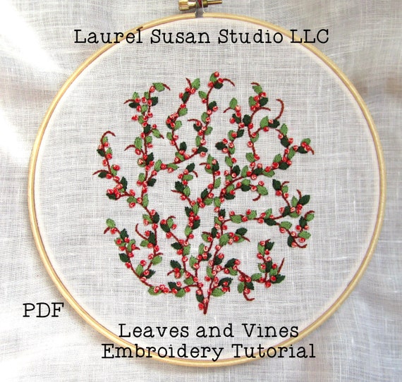 French knot cluster flowers (embroidery pattern) | hopebroidery
