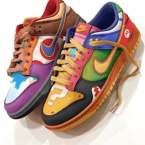 custom nike low dunks