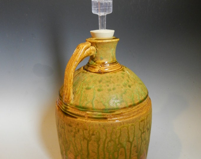 One Gallon Ceramic Carboy With Airlock Etsy