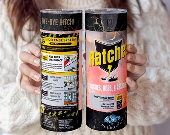 Gobelet isotherme Ratchet Fresh Back Off Scent de 590 ml (20 oz) avec motifs de sublimation