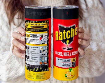 Gobelet isotherme Ratchet Lemon Scent 20 oz avec motifs de sublimation