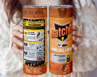 Gobelet isotherme Ratchet Wood Scent 20 oz avec motifs de sublimation