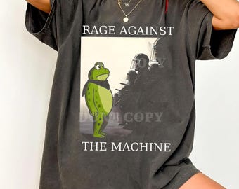 Comfort Colors Rage Against The Machine T-Shirt - Metal Music Shirt