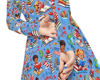 Read Across America Dress Teacher & Librarian Book Lover Reading Theme