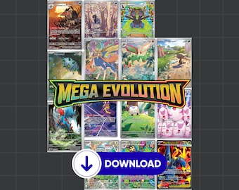 Mega Evolution: Base Set Binder Organizer – Printable Master Set Placeholders + Collection Checklist