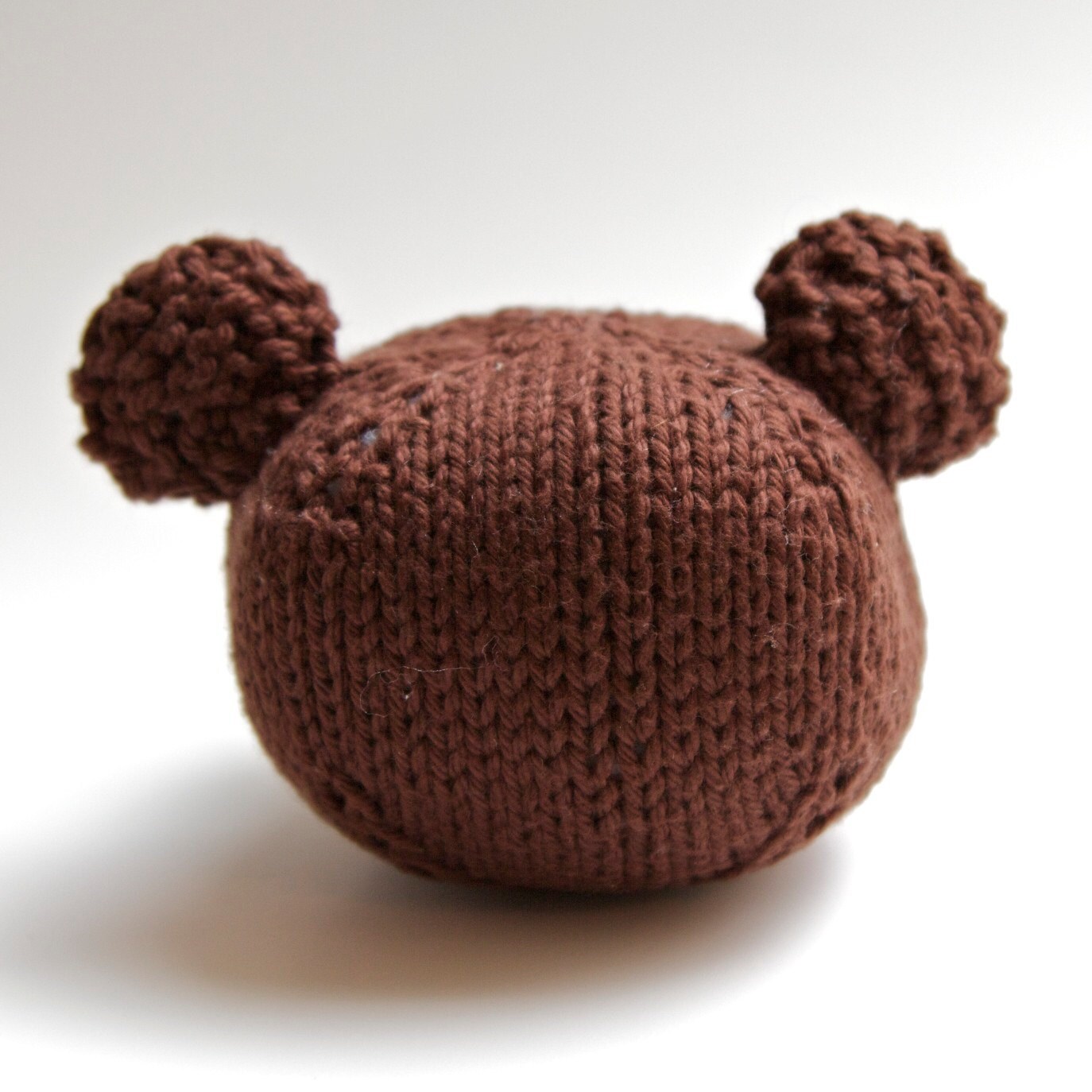 Brown Bear Stuffed Animal Amigurumi Baby handmade knit toy Etsy