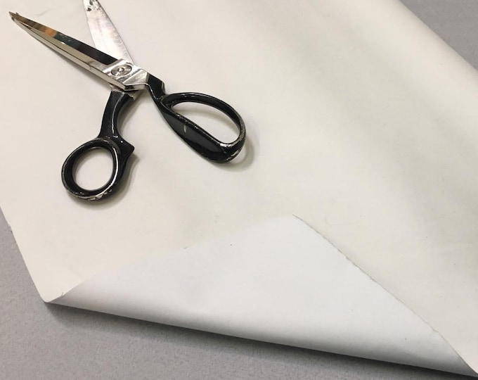 Blackout Drapery sun block out lining Fabric by the yard 54" wide -WHITE