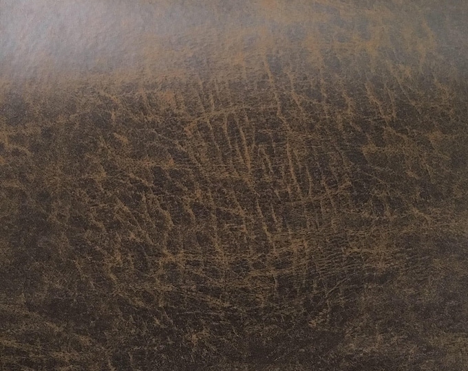 58"  Wide Dakota Peat Faux Micro Suede upholstery fabric- Furniture upholstery, automotive