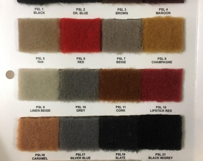 Porsche Interior Silver Knit Carpet – Imported Automotive Replacement Fabric, Upholstery by the Yard