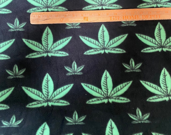 Fleece flower fabric By The Yard 60" Wide