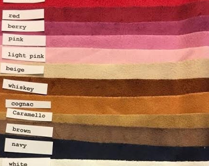 Stretch Faux Suede Polyester Spandex Apparel Clothing Cosplay Costume Fabric 58" Wide, BY THE YARD