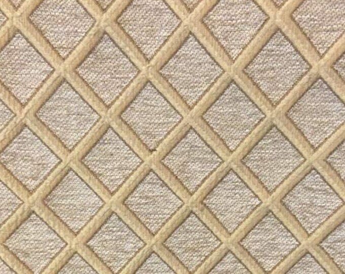 Oatmeal  Saxon chenille Upholstey drapery and much more fabric by the yard