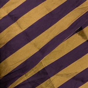 Multicolor stripe rough Taffeta drapery Fabric BY THE YARD 60&quot; wide