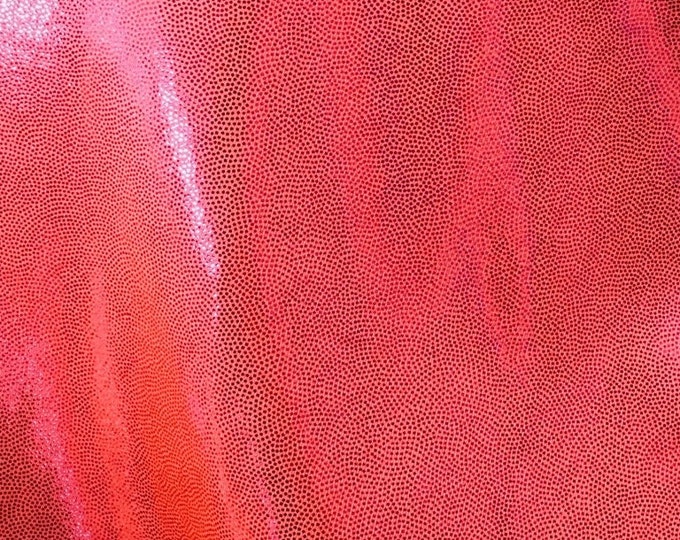 4 way stretch, salmon Mystique  fabric BY THE YARD 60" Wide