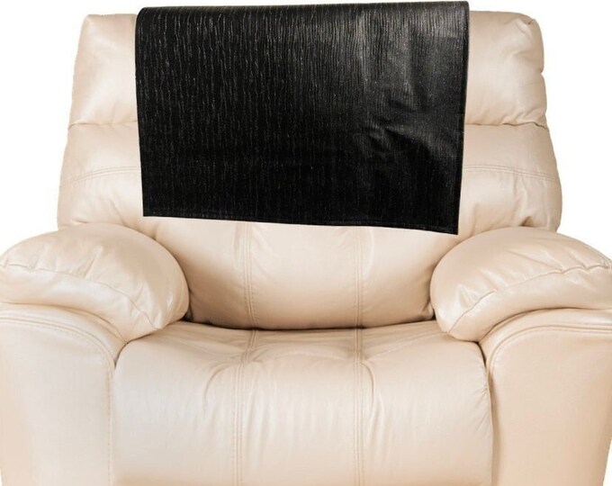 Black rain sparkle  PVC Sofa, Loveseat, Chaise, Theater Seat, RV Cover, Chair Caps, Headrest Pad, Recliner Head Cover, Furniture Protector