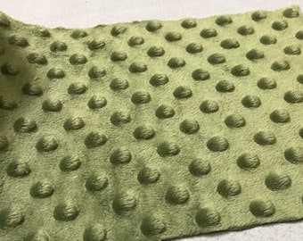 ROSEMARY Soft  Dimple Dot faux Fur fabric for Bedding, drapery, costume, decor, By THE YARD