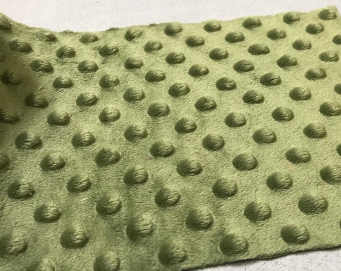 ROSEMARY Soft  Dimple Dot faux Fur fabric for Bedding, drapery, costume, decor, By THE YARD