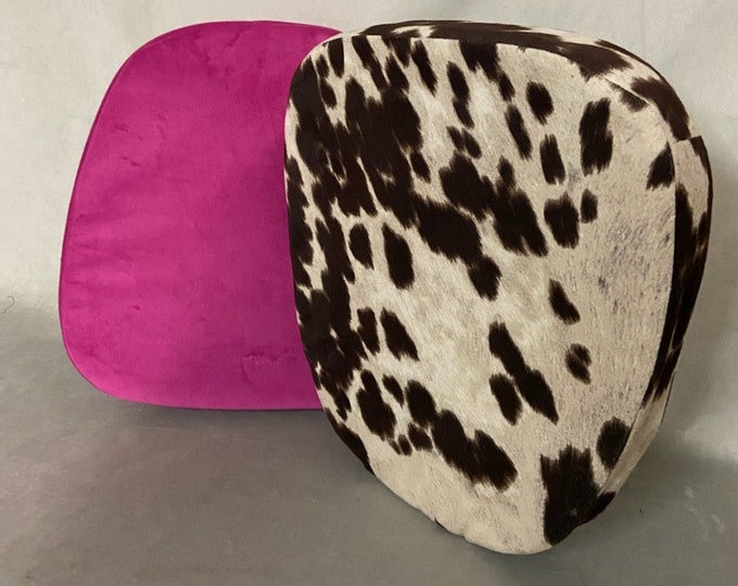 Chair pad foam cushion with cover approximately  2" thick 16"x 16"