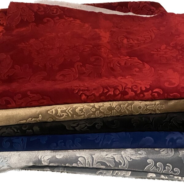 Velvet Damask Etsy