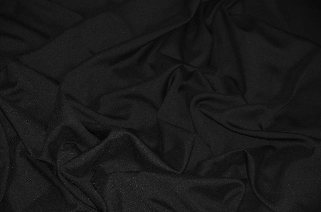 Black Poly Gabardine Fabric 59/60 Wide, Non-stretch by the Yard - Etsy