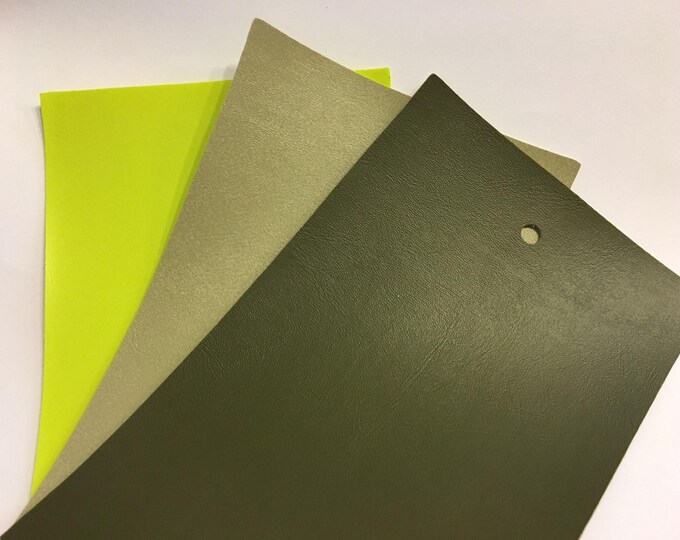 Delta Light two way stretch upholstery faux leather vinyl - Sold by the yard - 54" Wide FREE SHIPPING