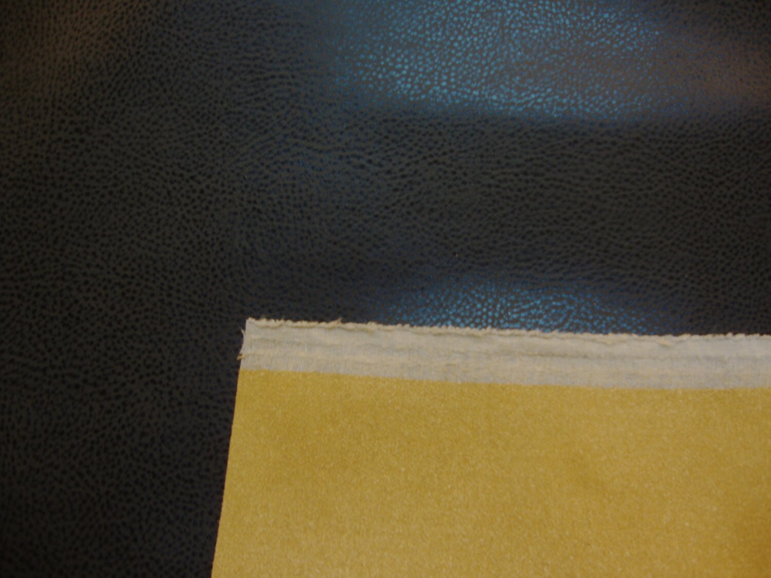 Black Recycled Leather Bonded Leather EcoFriendly Etsy