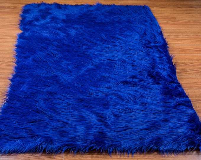 5' x 8' New Premium Royal Shag Fur Area Rug Nursery Room Decor Home Accents shaggy Contemporary Modern Shag Carpet Throw Rug