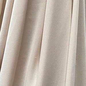 Champagne interlock 2 way stretch lining fabric, 100% polyester, 60" wide