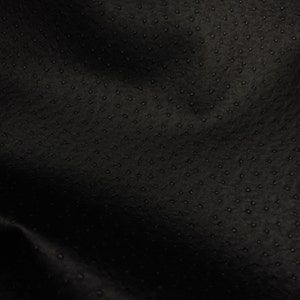 Black matt Ostrich Upholstery Vinyl fabric per yard