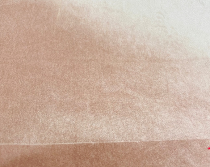 Blush pink Royalty none stretch velvet upholstery, drapery fabric