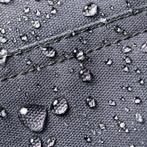 a close up of water drops on a cloth