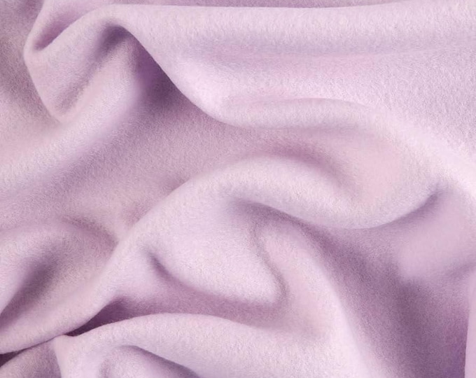 Lavender Soft Cozy Fleece Fabric by the Yard | Warm Anti-Pill Fleece for Blankets, Crafts, Apparel & DIY Projects 60” wide