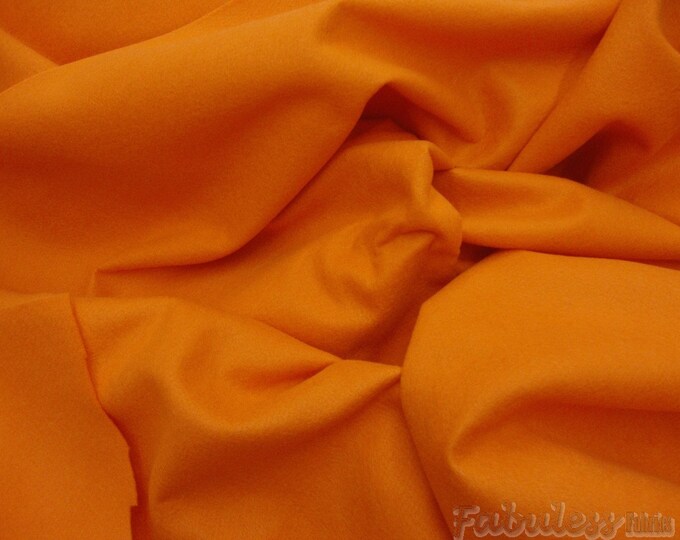 Orange Acrylic Felt 72" wide made in USA fabric per yard