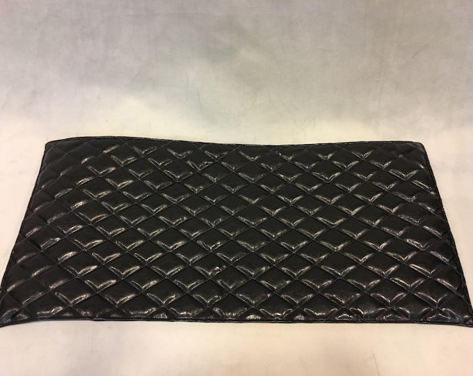 14x30 inch black houston quilted, Sofa, Loveseat, Chaise, Theater Seat, RV Cover, Chair Caps, Headrest Pad, Head Cover, Protector
