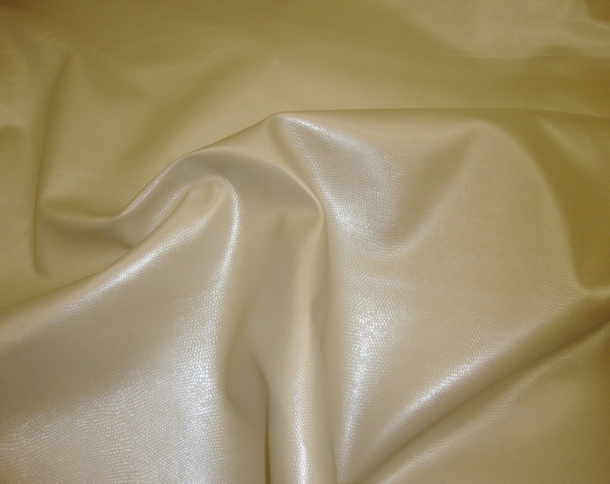 Pearl Slither snake upholstery Faux vinyl fabric per yard