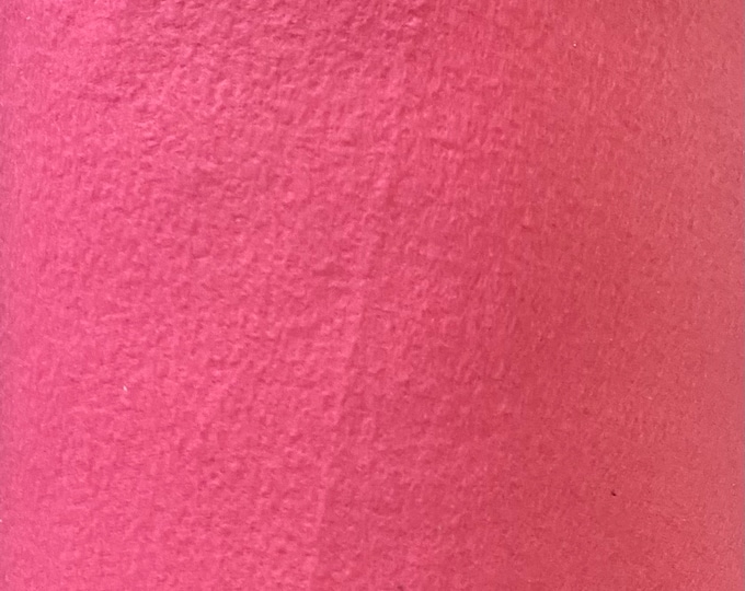 Fleece Solid Polar Fleece Fabric hot pink  Sold By The Yard 60"