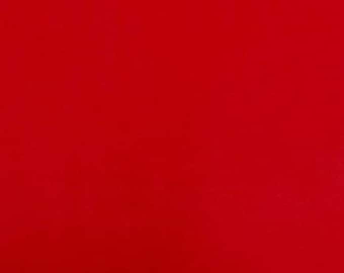 Dark red Fleece Solid Polar Fleece Fabric Sold By The Yard 60" Wide