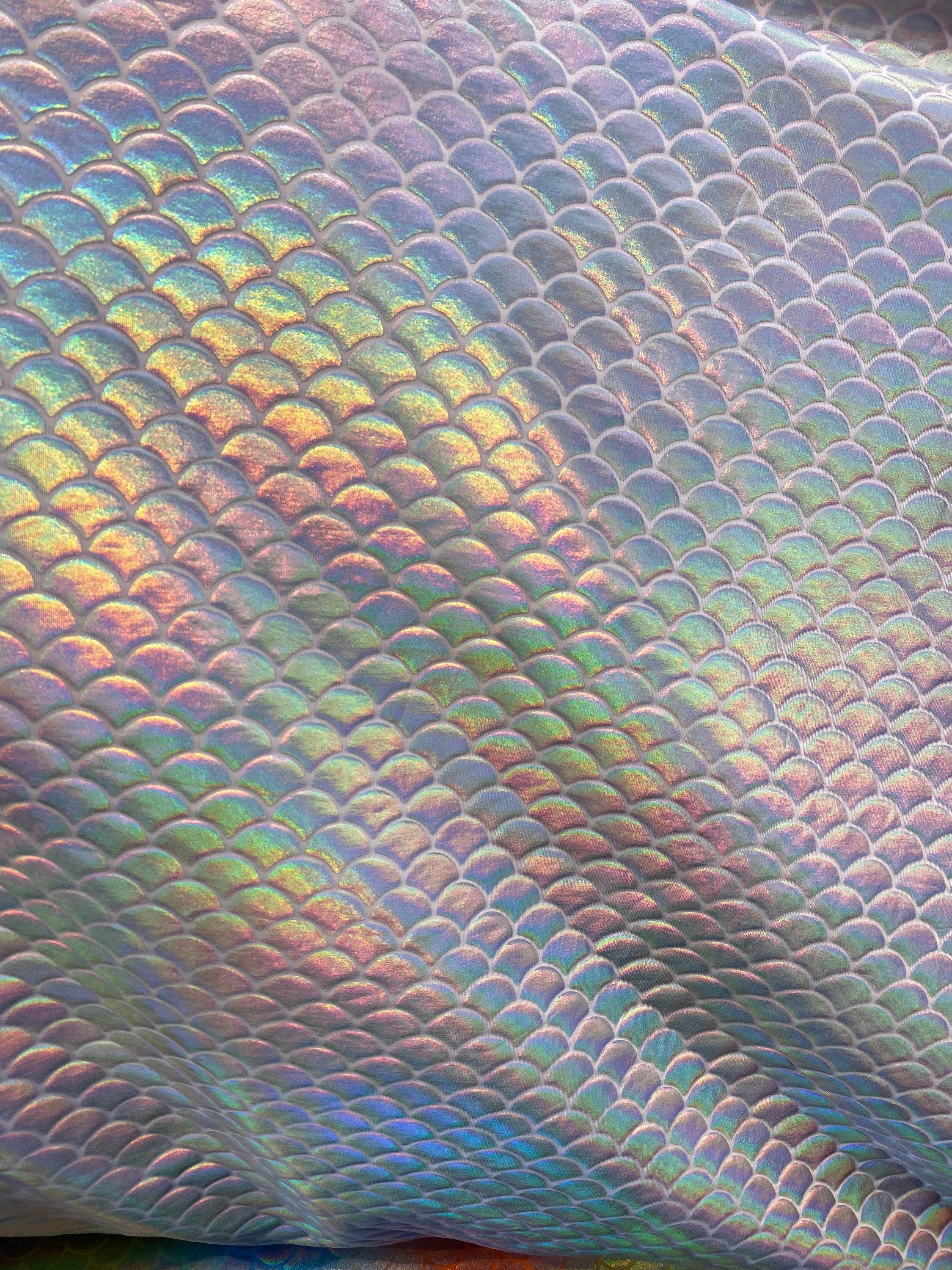 Paradise Mermaid Hologram Spandex Fabric