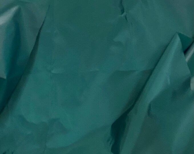 New Teal Packcloth 420 Denier Nylon Water Resistant 60" wide fabric per yard