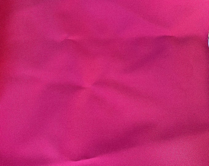 Fuchsia Canvas 600 Denier Waterproof outdoor fabric 60" wide per yard