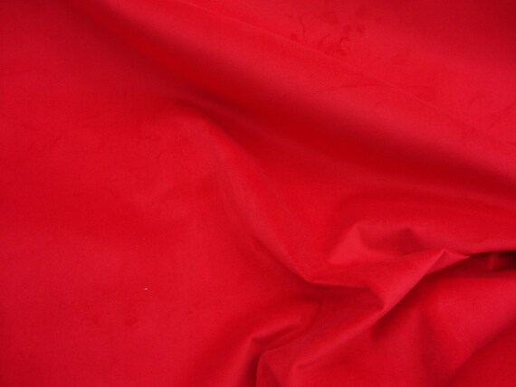 Lipstick Red Upholstery MIcro Plush Velvet Upholstery and Drapery fabric