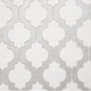 54.5&quot; wide Silver Santana 400 Jacquard Upholstery Drapery Fabrics fabric by the yard