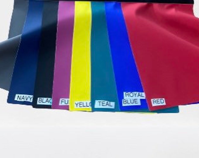 Matte 2 Way Stretch PU vinyl fabric per yard 58" wide