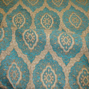 Marina Oval Chenille Upholstery Drapery fabric by the yard 57&quot; Wide