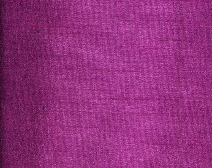 Violet Shantung Dupioni Faux Silk two tone fabric BY THE YARD 54" wide