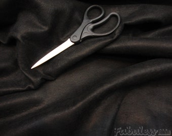 Black Felt fabric 72" wide made USA per yard